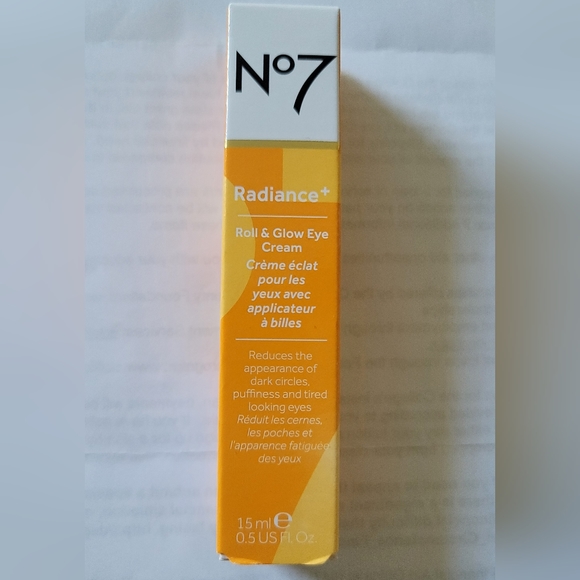 No. 7 Skincare No7 Radiance Roll Glow Eye Cream 5 Fl Oz 5 Ml New In